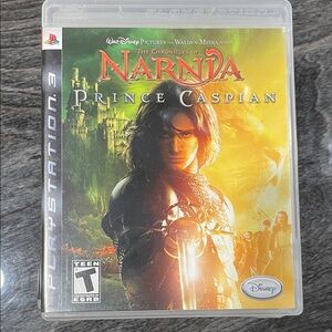 Disney Narnia: Prince Caspian PS3 - Red & Yellow Cover